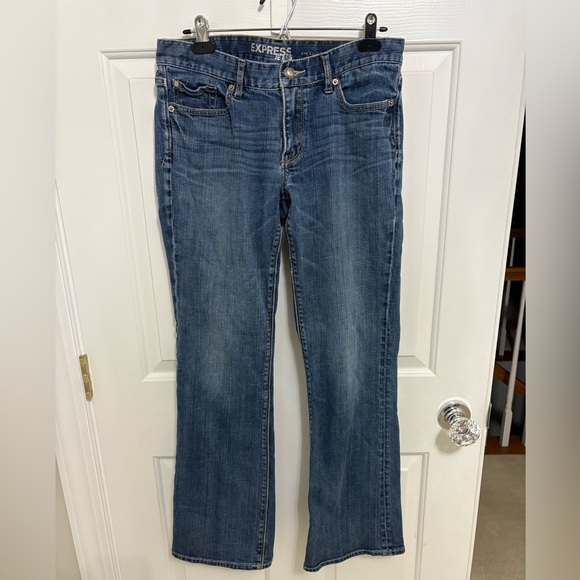 Express Denim - Express Women's Blue Boot Cut Jeans